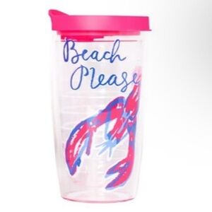 Lilly Pulitzer lobster tumbler 13.5 fl oz NWT